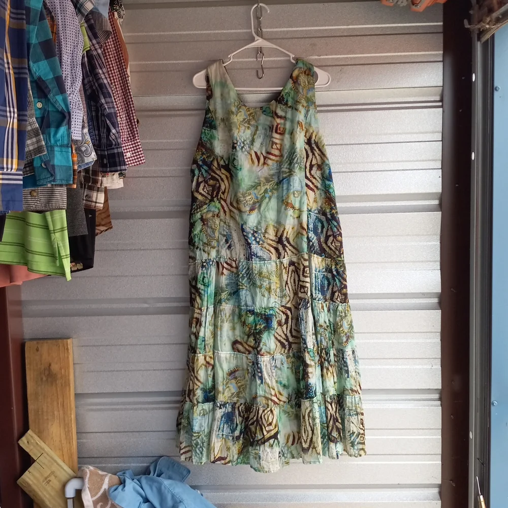 Woman sleeveless dress 52 - Picture 3 of 3